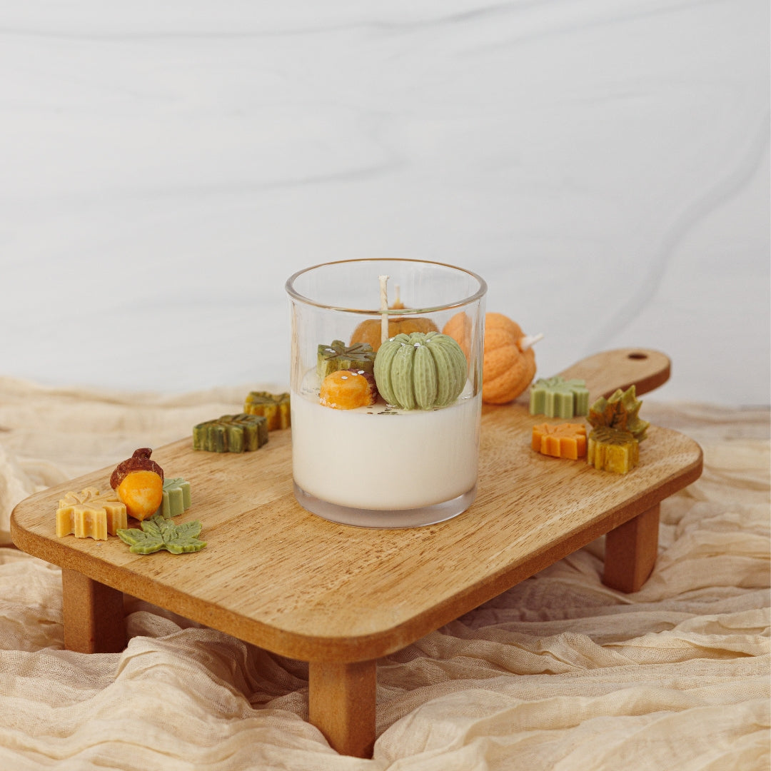Pumpkin Spice Candle – Hand-Poured Coconut Soy Wax by Sil Candle Atelier