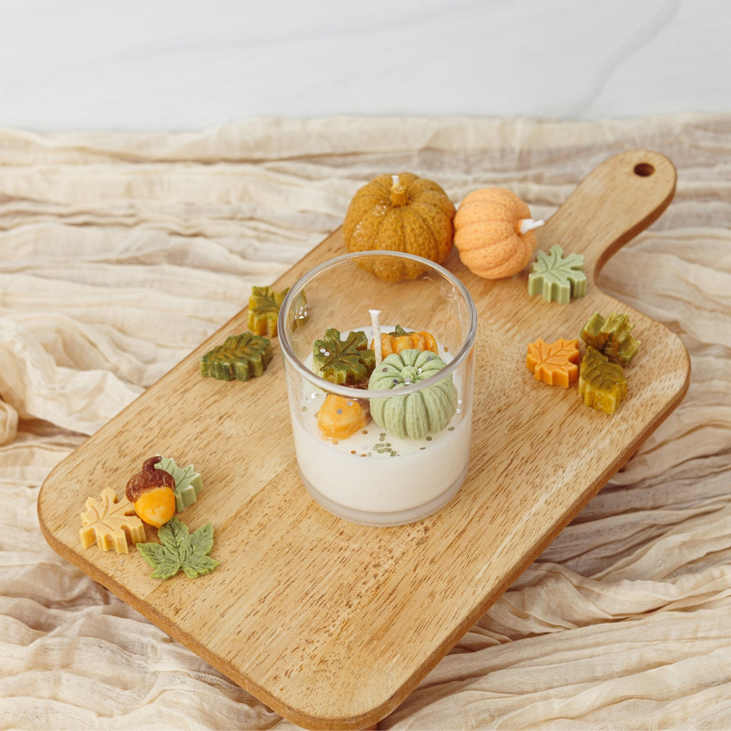 Pumpkin Spice Candle – Hand-Poured Coconut Soy Wax by Sil Candle Atelier