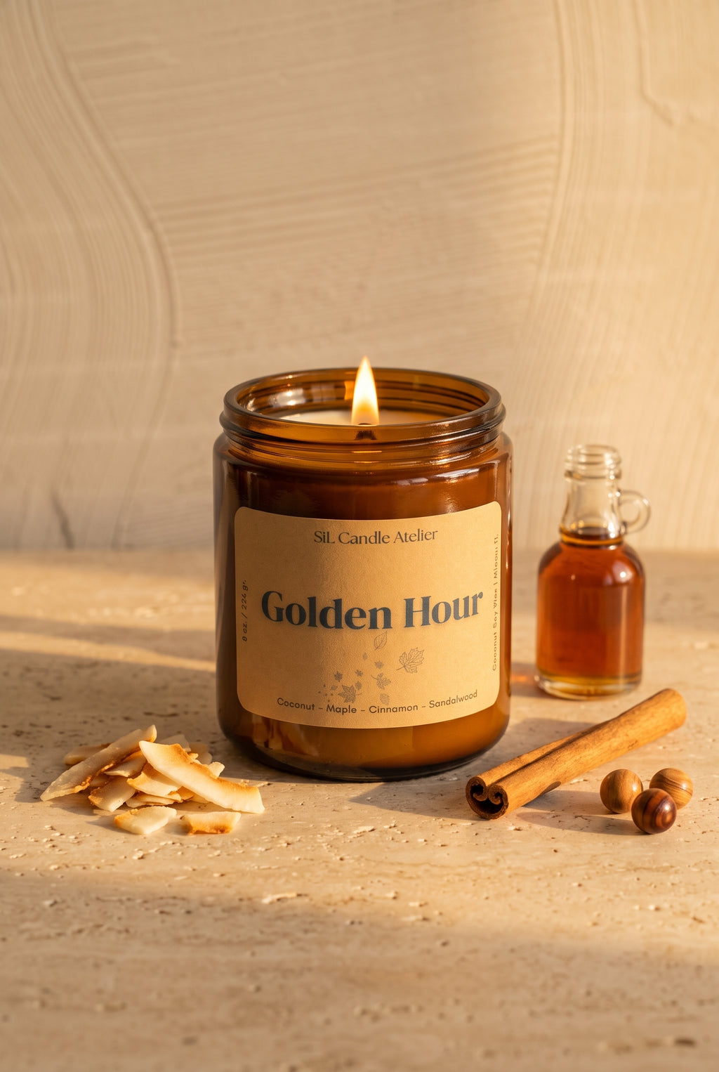 Golden Hour Candle - Autumn Aura Collection - 8 oz (226 gr)