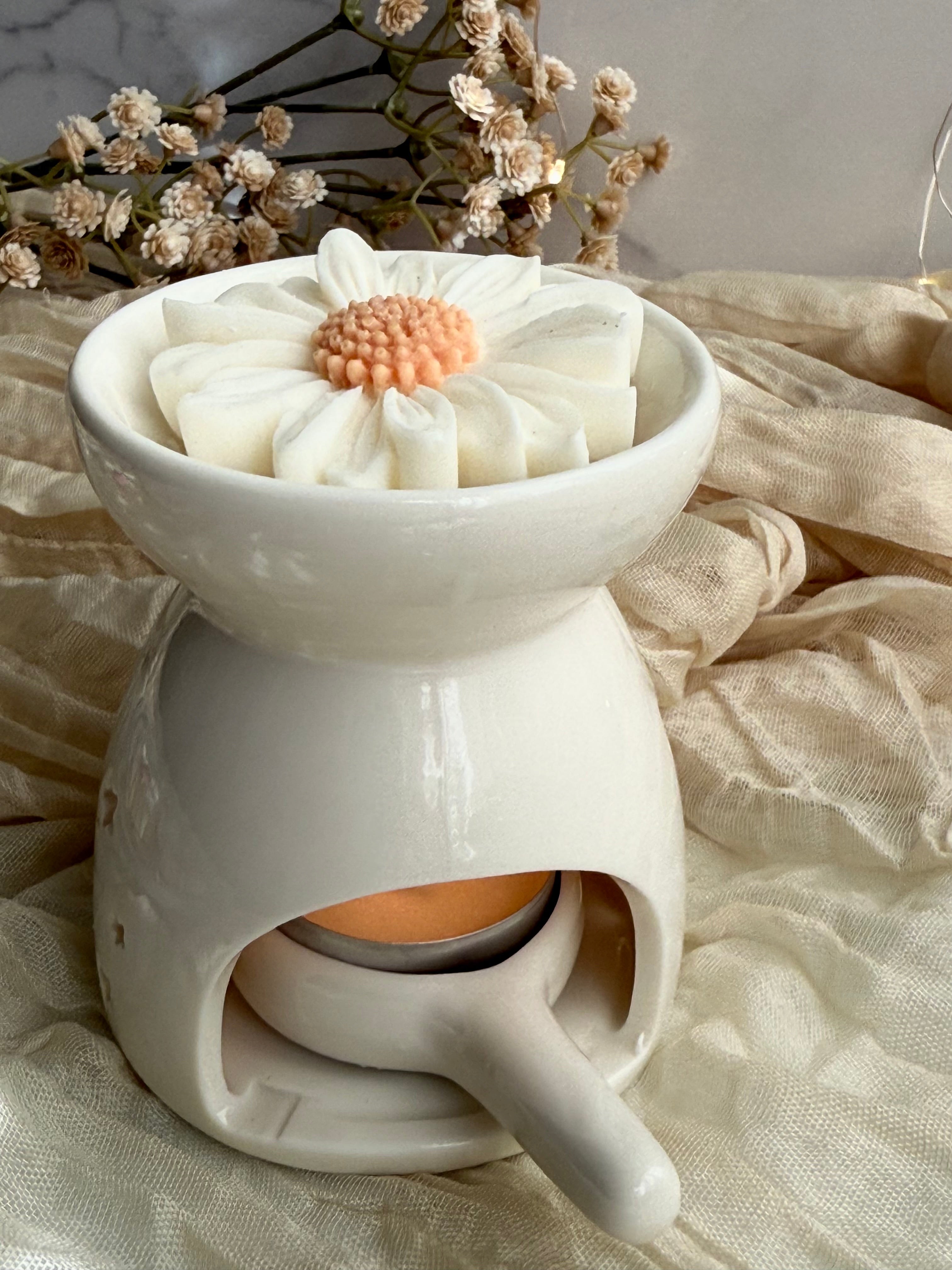 Set Aromático de Quemador y Wax Melts  | Soy Wax Melt Burner Set