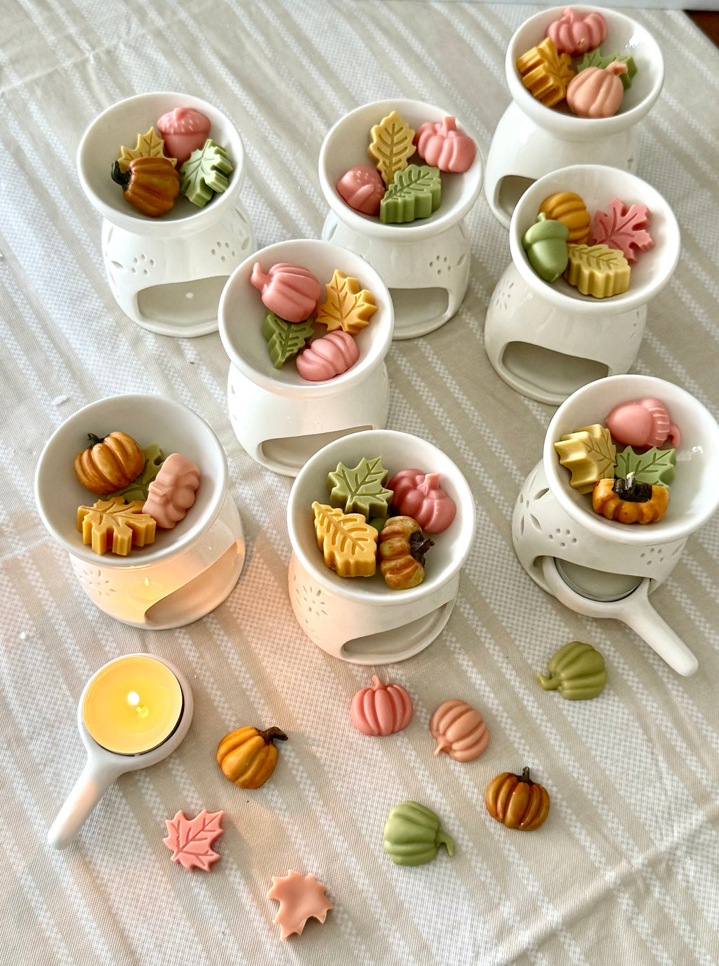 Set Aromático de Quemador y Wax Melts  | Soy Wax Melt Burner Set