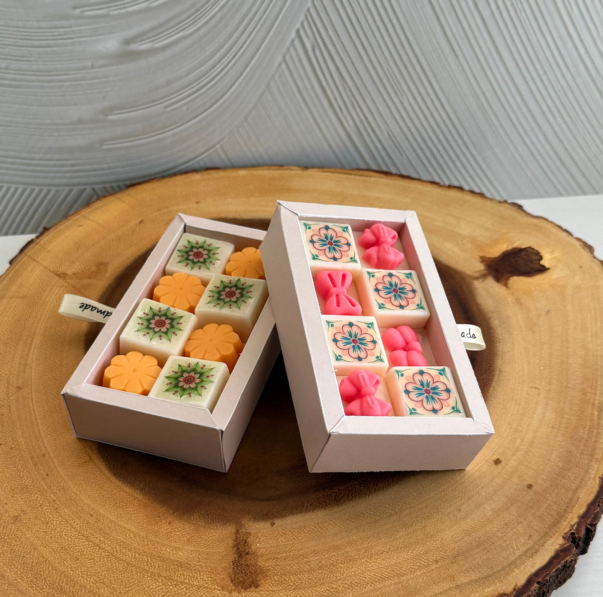 Cajita de Regalo Wax Melts Artesanales (8 Pzas) – Cera de Coco y Soya
