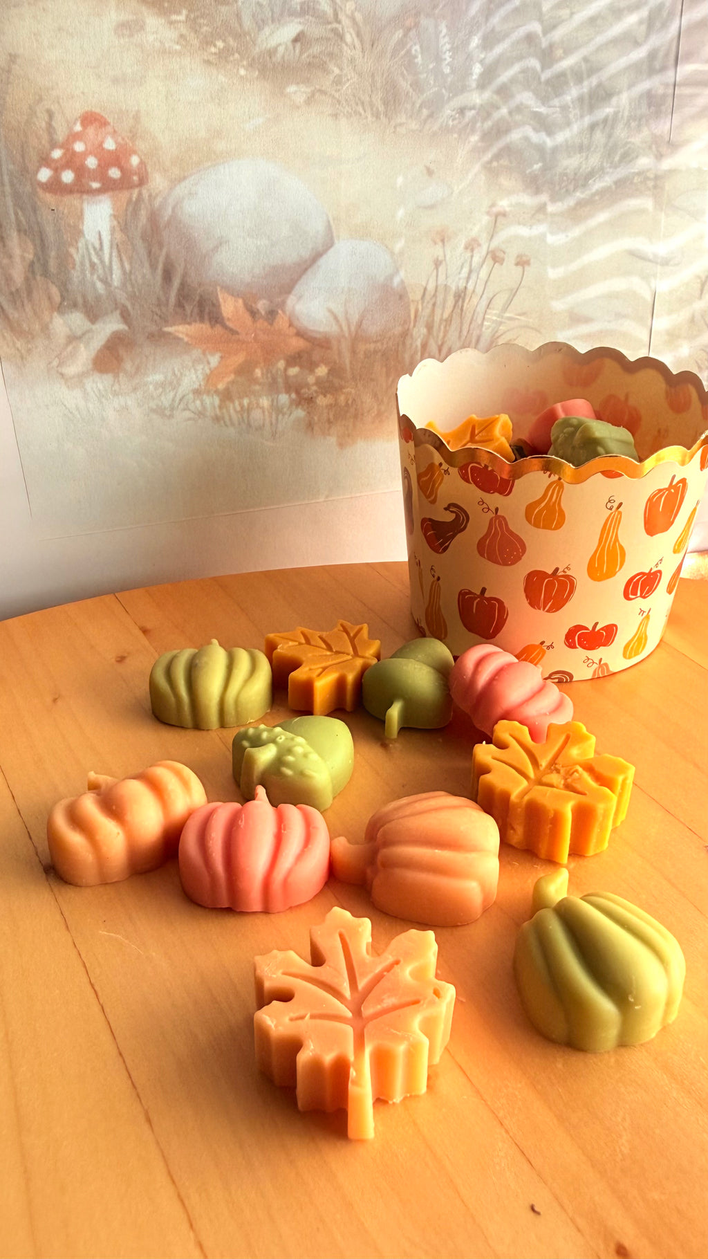 Set de Quemador de Cerámica Calabaza & Wax Melts